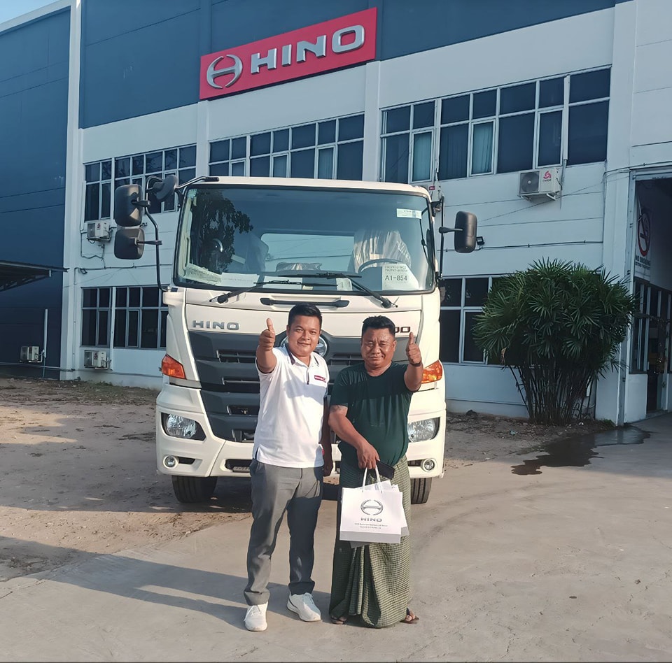 Delivery of HINO trucks to Our Customers