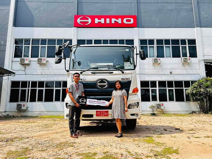 Delivery of HINO trucks to Our Customers