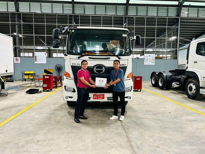 Delivery of HINO trucks to Our Customers