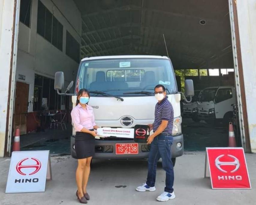 Delivery of HINO trucks to Our Customers