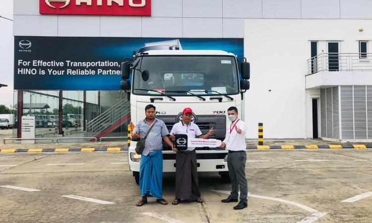 Delivery of HINO trucks to Our Customers